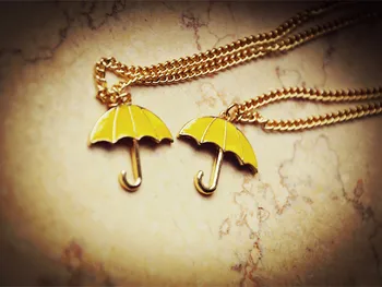 

How I Met Your Mother Yellow Umbrella Necklace Pendant
