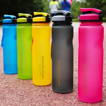 

Transparent Water Bottle Cute Creative Plastic Garrafa Tazas Caneca Protable Water Bottle Summer 7QB227