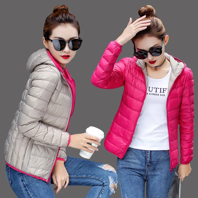 Femmes Bas De Gamme Automne Hiver Le À 516 Vers Manteaux Veste Vestes Canard Haut 2018 Parka Capuchon Chaud Manteau Léger Mode Blanc q8pExtOw