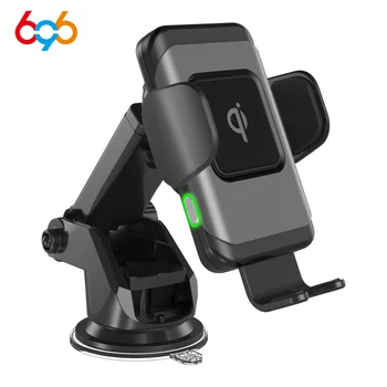 

696 CC-70 Wireless Car Fast Charger for iPhone Xs Max / Xr / 8 Car Wireless Charger For Samsung S10 / S9 For Huawei P30 Pro