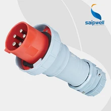 125A 400 V 5 предмет в партии(3 P+ N+ E) из водонепроницаемого материала в европейском стиле 125 штекер EN/IEC 60309-2 4-контактный Мощность IP67 брызг Тип SP1447