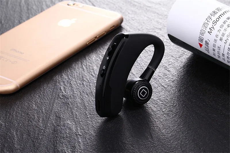 Handsfree business bluetooth headset with mic voice control wireless bluetooth headphone for sports noise cancelling earphone (6)
