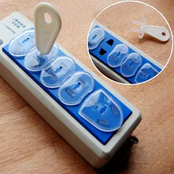 

24 Pcs Protective Socket Outlet Plug Cover Lock Safety Guard Toddler Infant Safety Prevent Electric Shock Plug Cover