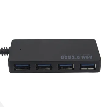 

USB 3.1 Type C to 3 USB 3.0 HUB ABS Material Converter Super Speed Black
