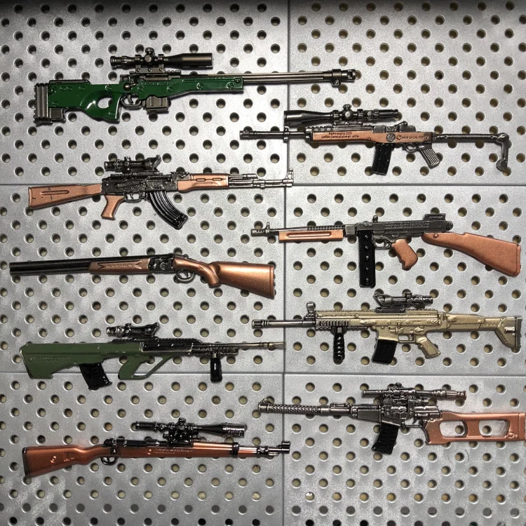 

1/12 Scale Gun Model Toy Action Figure Accessories Collection
