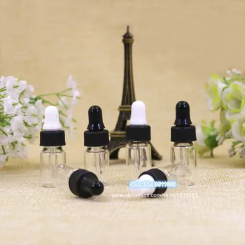 

3ml 4ml Pipette Dropper Vials Glass Dropper Bottle Vail Essential Oil Bottle Cosmetic Empty Refillable Package Bottle 100pcs/Lot