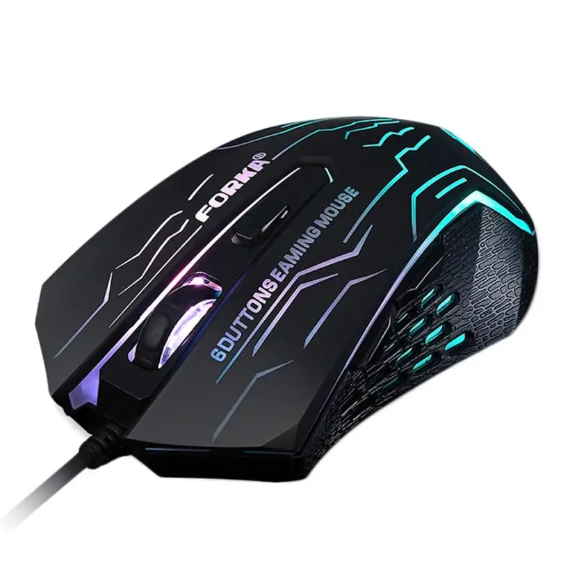 3200 DPI LED Optical 6D USB Wired Gaming Game Mouse For PC Laptop Game Mice