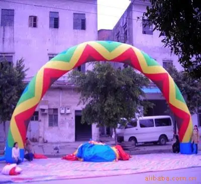 

NEW Multicolored Inflatable Arch Inflatable advertising, inflatable arches, inflatable tents, customize