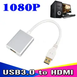 1080 P USB3.0 Кабель HDMI конвертер Multi Дисплей Графический USB 3,0 к HDMI адаптер для ПК проектор для ноутбука HDTV ЖК-дисплей HD