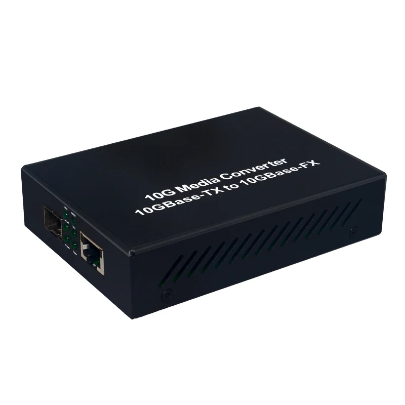 1 пара 10G конвертер медиафайлов SFP RJ45 Ethernet для оптического Порты и разъёмы волоконно-оптический коммутатор волоконно-оптический модуль