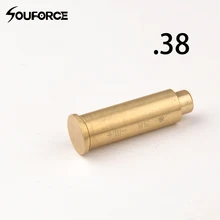 Ponto vermelho cal. 38 de cobre furo a laser sighter calibre cartucho especial boresighter