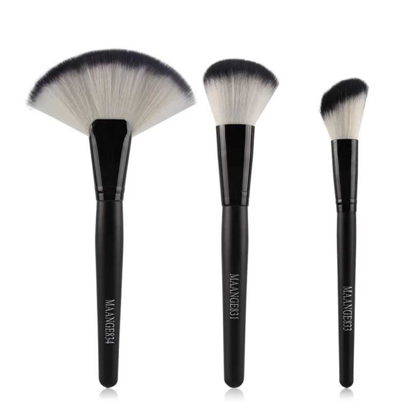 

2017 NEW3pcs/set Make up Brush Tool Knit Set Makeup Brushes Beauty Cosmetics Foundation Blush New