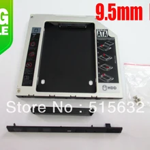 9,5 мм IDE Оптический отсек 2-го жесткого диска адаптер Caddy