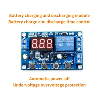 

Battery Charge/Discharge Module Integrated Voltmeter Undervoltage/Overvoltage Protection Timing Charge/Discharge Communication