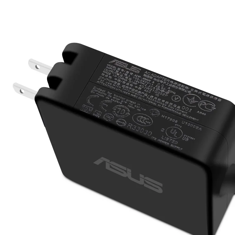 19V 2.37A 45W DC 3,0*1,1mm ноутбук AC зарядное устройство адаптер с светильник для Asus UX21 UX31 C200 серии