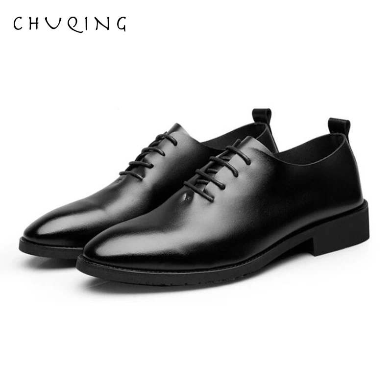 

CHUQING Summer Breathable Trend Pointed Official Shoes Men's Dress Shoes