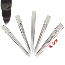 10 шт. металлические зажимы для волос "крокодил" 9 см заколки для волос зажим для волос салонные инструменты для самостоятельной укладки волос для волос Стильные инструменты аксессуары