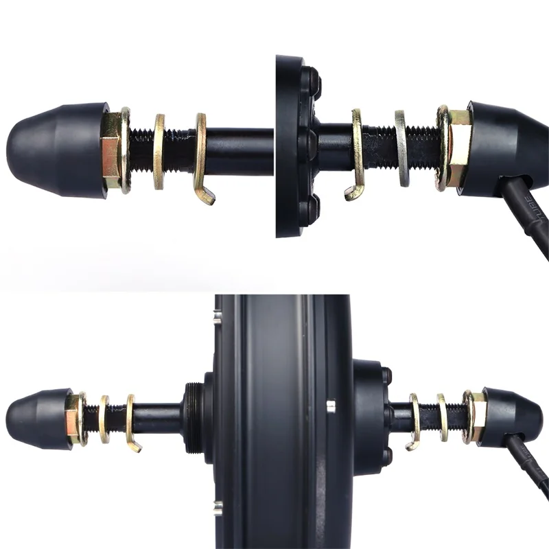 Sale Brushless Rear Hub Motor Component Alxe 12mm Installation Lock Nut Electric Bike Engine Assembly Accessories 1