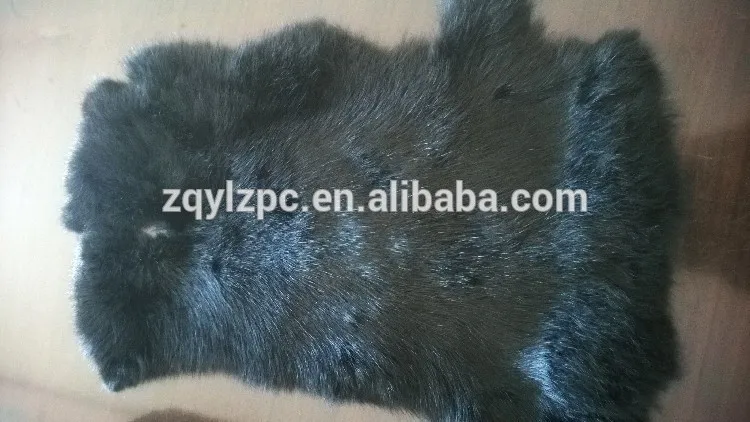 High quality wholesale price dyed rabbit fur pelt real fur skin  (9)