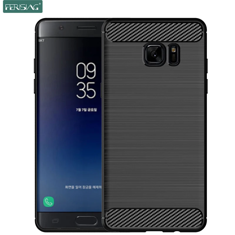 

Case For Samsung Galaxy Note 7 / Fan Edition Case Silicone TPU Bumper Shockproof Carbon Cover for Galaxy Note7 FE N9300 N930F