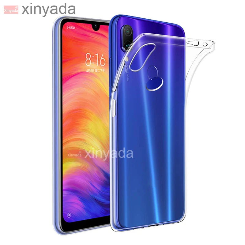

Case For Meizu Note 9 Note9 Clear Cover Case Soft Bumper Silicone Gel TPU protective luxury Shell coque