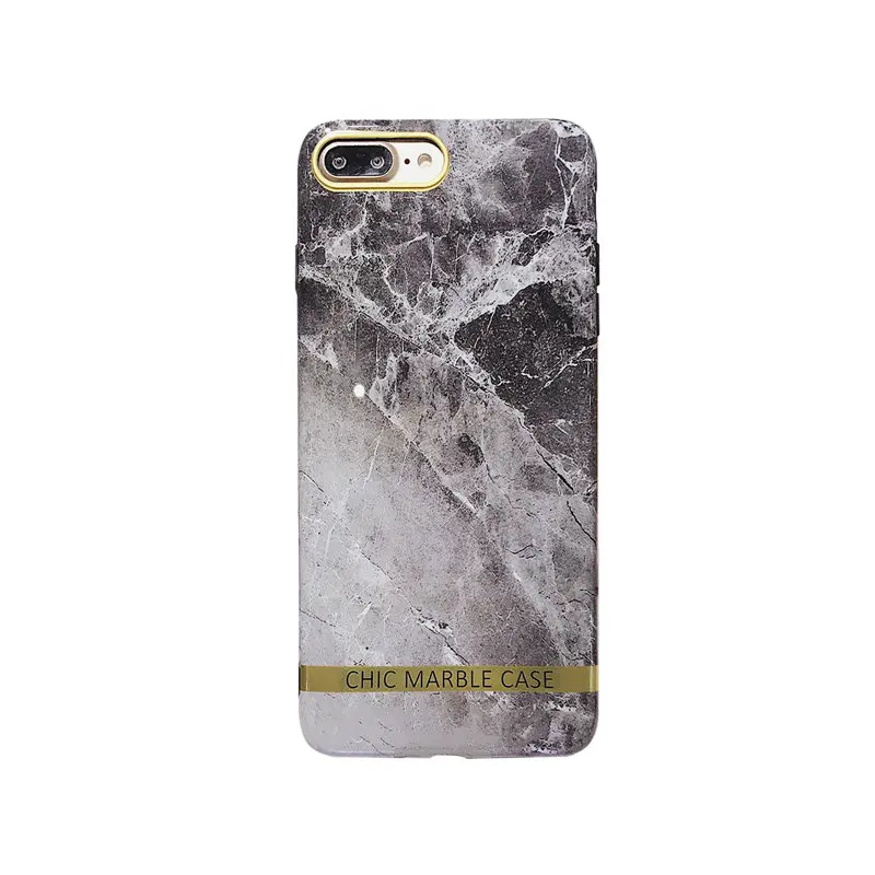 Aoweziic Net red marble brand 6S mobile phone shell X XS MAX XR For iPhone 6plus soft shell 7plus case simple lovers 8Plus