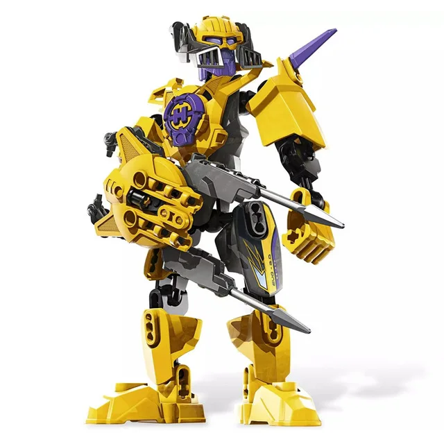 12 шт. герой завод Звездный Воин солдат Bionicle Surge Evo Stringer фигурки роботов строительный блок совместим с игрушками