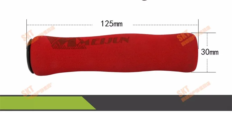 4-Colors-Mountain-Bike-Bicycle-Handlebar-Grip-Aluminum-Alloy-Plug-Slip-Sponge-Handle-Lockable-Bar-End