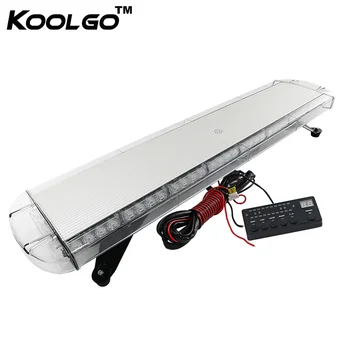 

KOOLGO 38" 72 Led strobe flash warning light bar Car Trucks Beacons Safety emergency lights Lightbar Red Blue Amber White 12-24V
