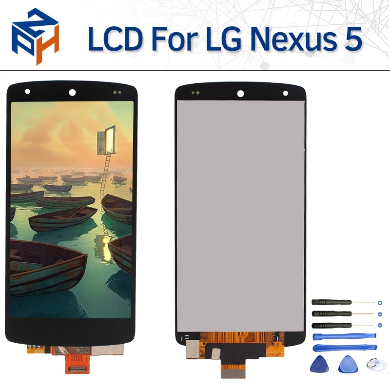 AMOLED для LG Google Nexus 5 Дисплей D820 D821 ЖК-дисплей Сенсорный экран планшета Ассамблеи