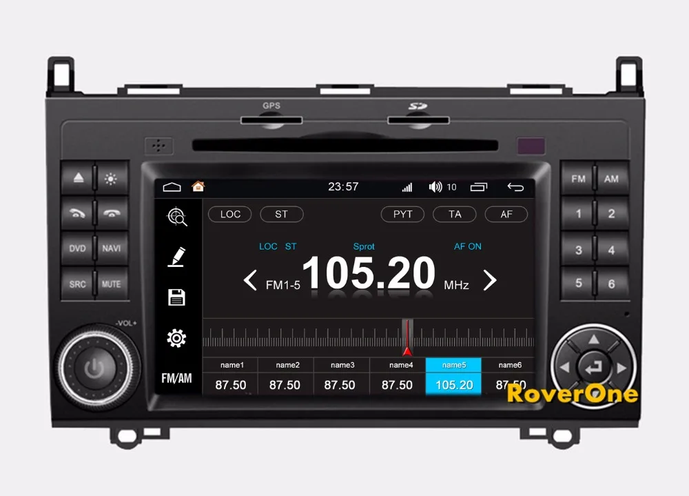 Cheap RoverOne Android 8.0 Car Multimedia System For Mercedes B55 B140 B160 B170 B180 B200 Radio Stereo DVD GPS Media Music Player 1