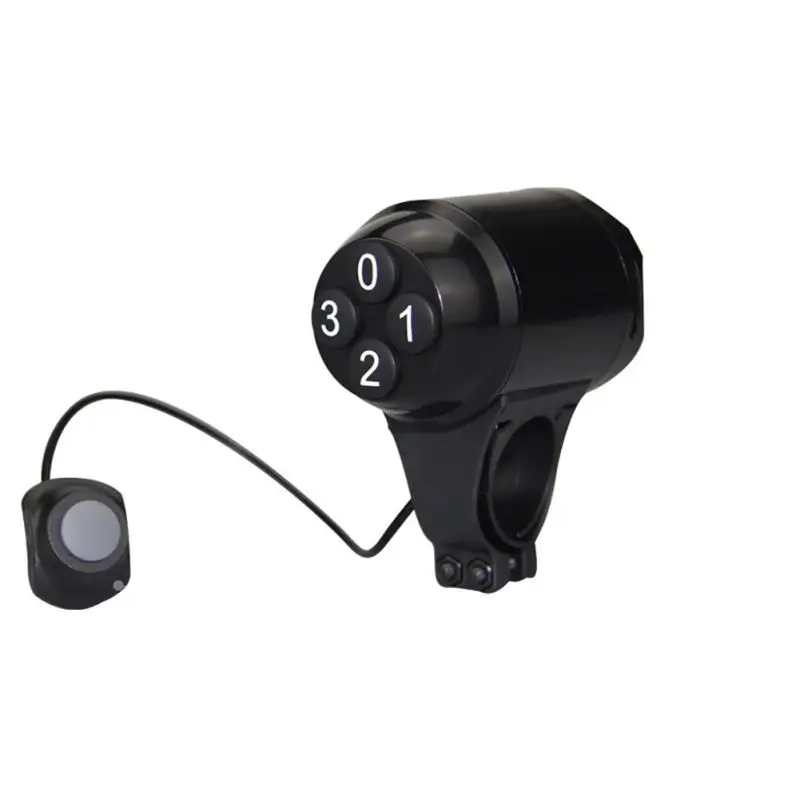 

Waterproof Loud Cycling Electric Bicycle Horn Password Bike Handlebar Ring Bell Alarm Cyclist Accessories Speaker New 2018