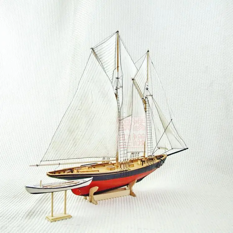 Новые Весы 1/87 Benjamin W. Latham 1902 модель корабля лазерная резка древесины парусник