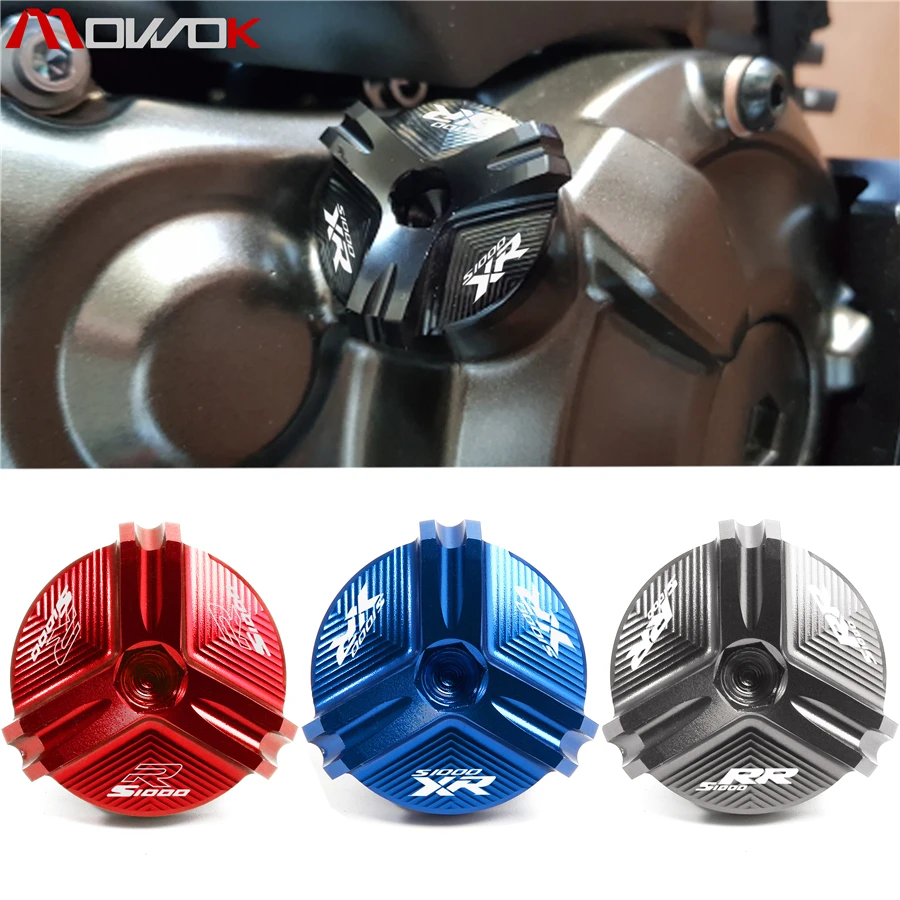 

2019 New Motorcycle Engine Magnetic Oil Filler plug High qualit For BMW S1000RR 2009 -2018 S1000XR 2015-2018 S1000R 2014-2018