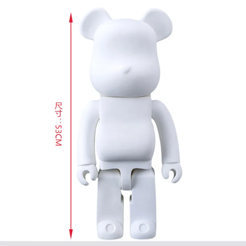 21 дюйм 52 см 700% Bearbrick Be@ rbrick DIY модная игрушка ПВХ фигурка Коллекционная модель игрушки украшения Рождественские подарки сувениры