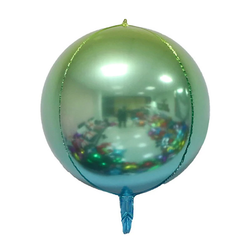 22 дюйма 4 D Фольга шар металлик латекса воздушный шар с гелием для вечерние диско на свадьбу и День рождения; реквизит для фотосессии игрушки - Цвет: A-5