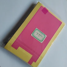 100 шт./лот для iPhone 6 plus фиолетовый обратно Стикеры для ЖК-экрана, наклейка пленка с подсветкой для iPhone 6 plus ремонт сломанного жидкокристаллического экрана