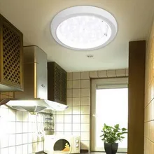 Современный Водонепроницаемый яркий ABS Акрил светодиодная вывеска 10/14/18/22 Вт светодиодный потолочный светильник для Кухня Ванная комната проход балкон AC 80-265 в 1324