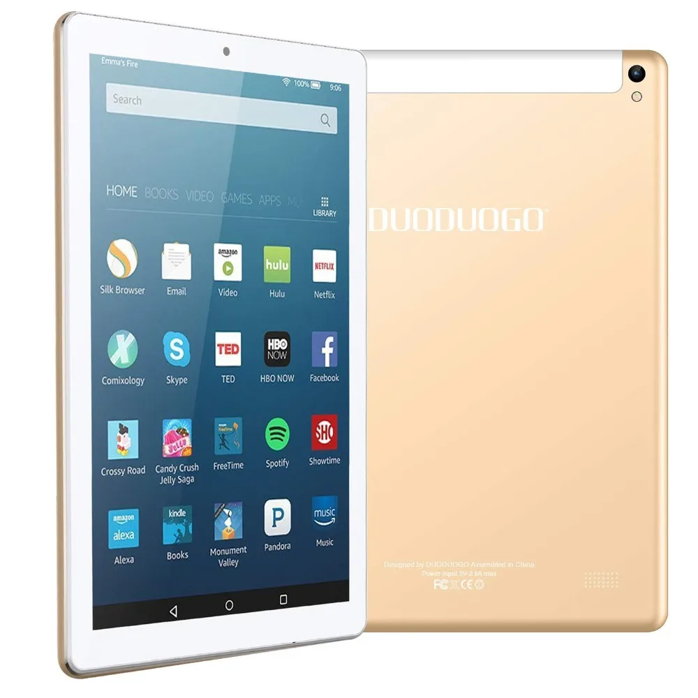 DUODUOGO G12 3G llamada de teléfono Android 7,1 Quad Core 2G + 32G Android  Tablet pc WiFi Bluetooth GPS IPS 10,1 comprimidos de 8500 mAh|Teléfonos  móviles| - AliExpress