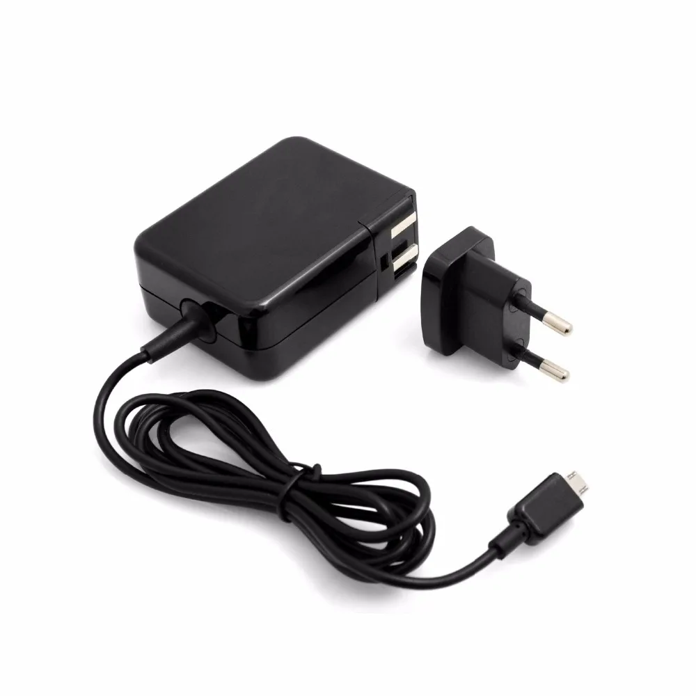 Portable Tablet Ac Adapter EU Plug Charger For ASUS EeeBook X205T