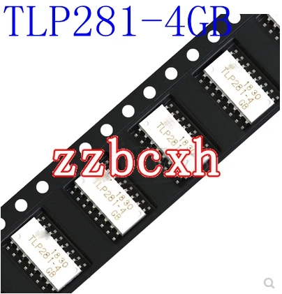 

10PCS/LOT New original In Stock TLP281-4GB SOP-16