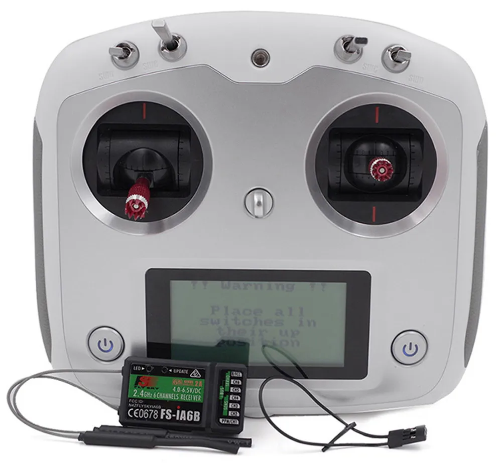 Flysky FS i6S 2 4 г 6CH OSD передатчик с iA6B приемник DIY проект запасных Запчасти набор для
