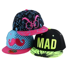 new caps trendy custom design children hip hop snapback hats simple letter beauty baby baseball cap boy girl cute casquette