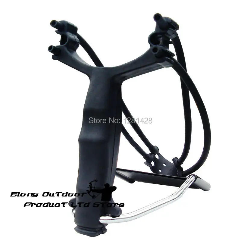 2020 Powerful Black Color G4 Slingshot Catapult With Rubber Band Outdoor Archery Bow Shooting Free Shipping
