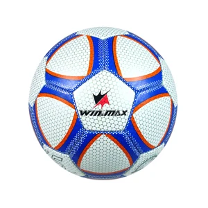 Winmax Повседневная брендовая машина сшитый футбольный мяч Официальный безболезненный футбольный мяч - Цвет: Тёмно-синий