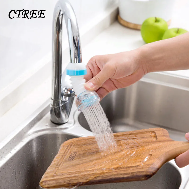 CTREE 1PCS 360 Degree Rotary Wash Fruit & Vegetable Kitchen Faucet Extender Water Saver Filter Tools Kitchen Accessories C382 CTREE 1PCS 360 Degree Rotary Wash Fruit & Vegetable Kitchen Faucet Extender Water Saver Filter Tools Kitchen Accessories C382
