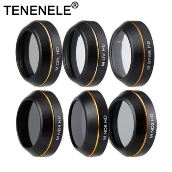 

TENENELE For Mvaic Pro Drone Filter UV Star ND Filters Set For DJI Mavic Pro Circular Polarizing Lens Camera Gimbal Filter Kit