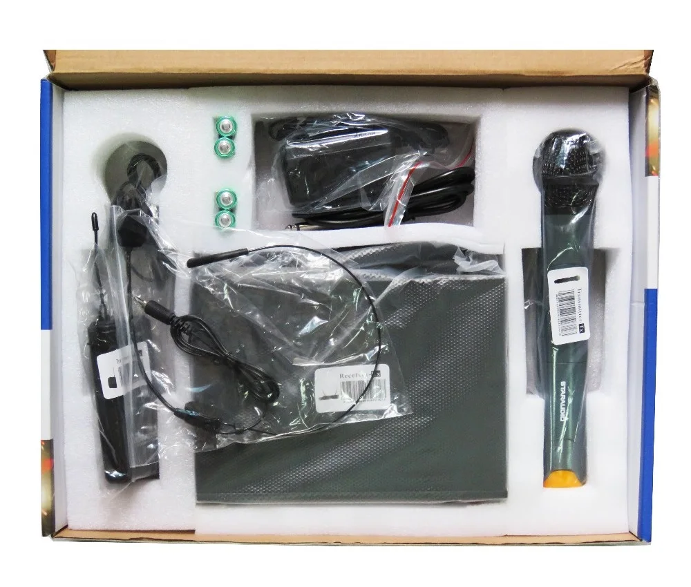 uhf 2ch handheld heaset mic  (2)