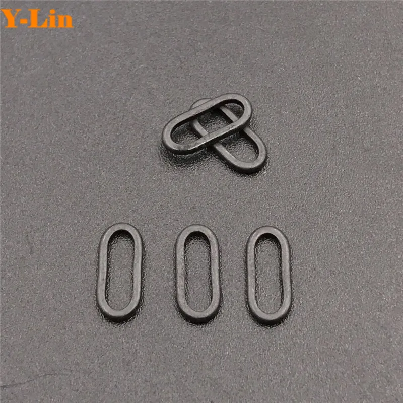 

Carp fishing Tackle Covert Rig Rings Oval hook link loops matte black RIG RINGS Round Oval Tear Drop Hair rig Micro rings
