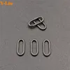 Carp fishing Tackle Covert Rig Rings Oval hook link loops matte black RIG RINGS Round Oval Tear Drop Hair rig Micro rings ► Photo 1/6